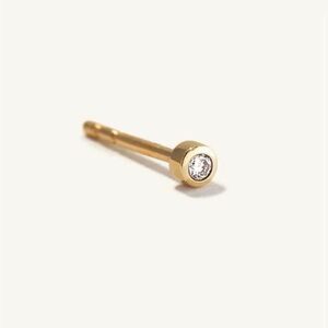 Mejuri Single Tiny Diamond Stud